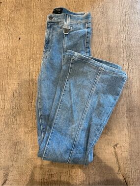 Veronica Beard Light Blue Slim Straight Jeans